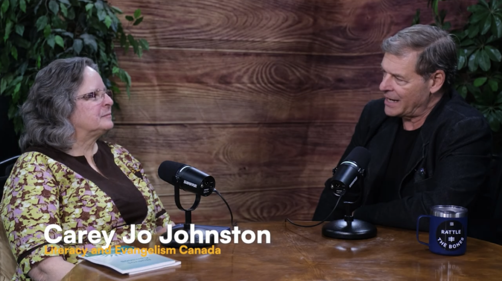 Cary Joe Johnston of Literacy and Evangelism Canada.
