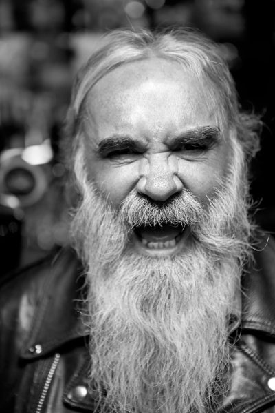 Photo workshop with local biker and reluctant model Larry Barber.